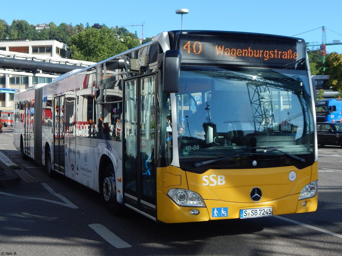 Mercedes Citaro III der SSB in Stuttgart. 