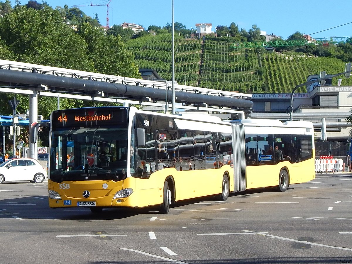 Mercedes Citaro III der SSB in Stuttgart. 