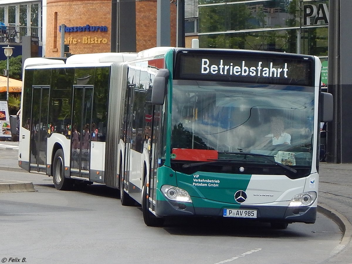 Mercedes Citaro III vom Verkehrsbetrieb Potsdam in Potsdam. 