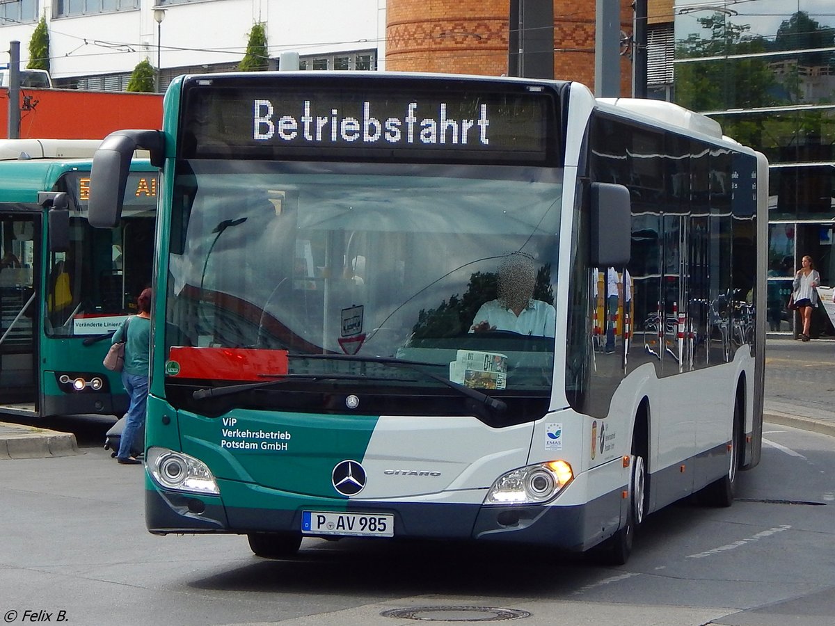 Mercedes Citaro III vom Verkehrsbetrieb Potsdam in Potsdam. 