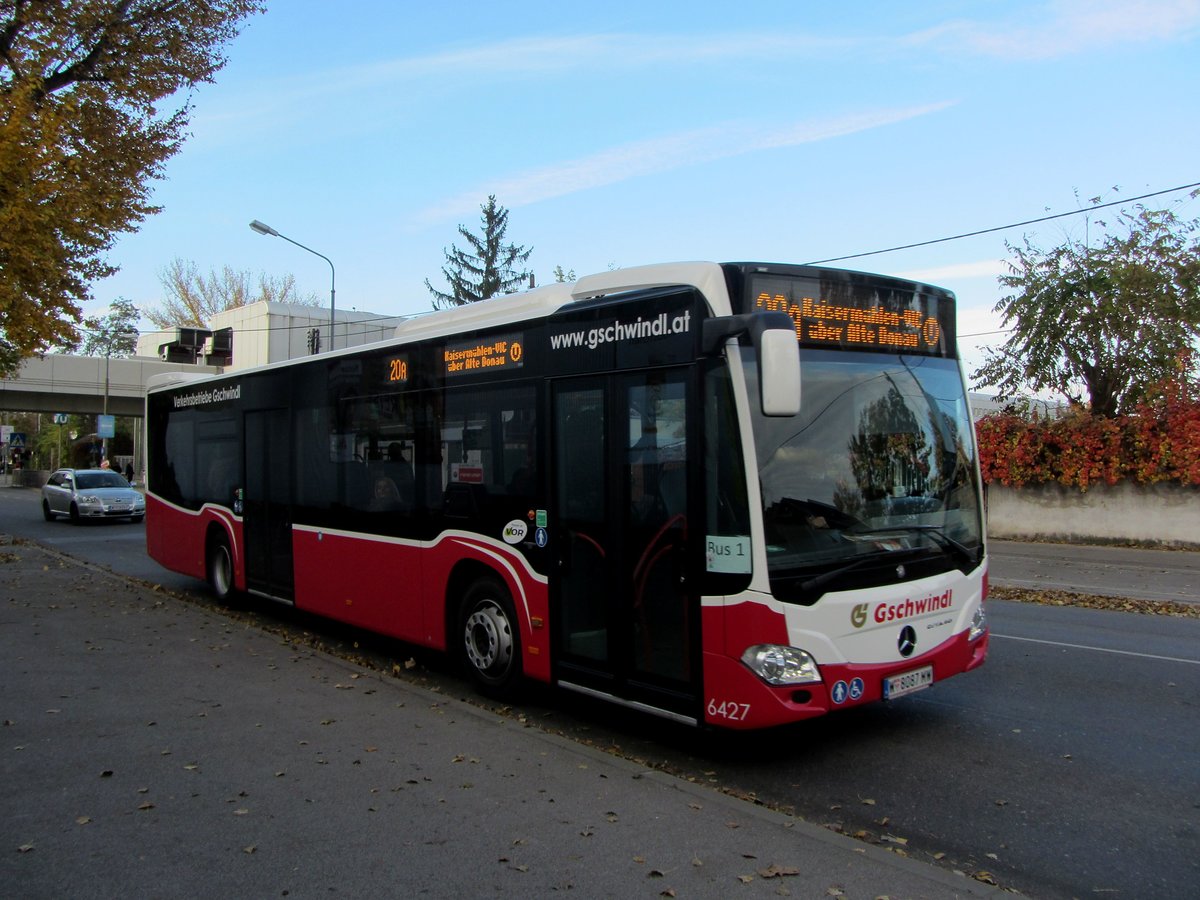 Mercedes Citaro Linienbus vom Autobusunternehmen Gschwindl aus �sterreich in Wien.