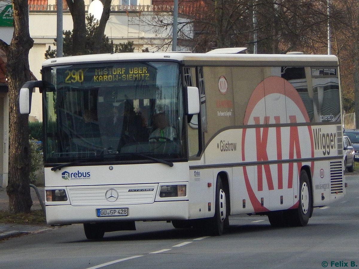 Mercedes Integro von Regionalbus Rostock in G�strow.