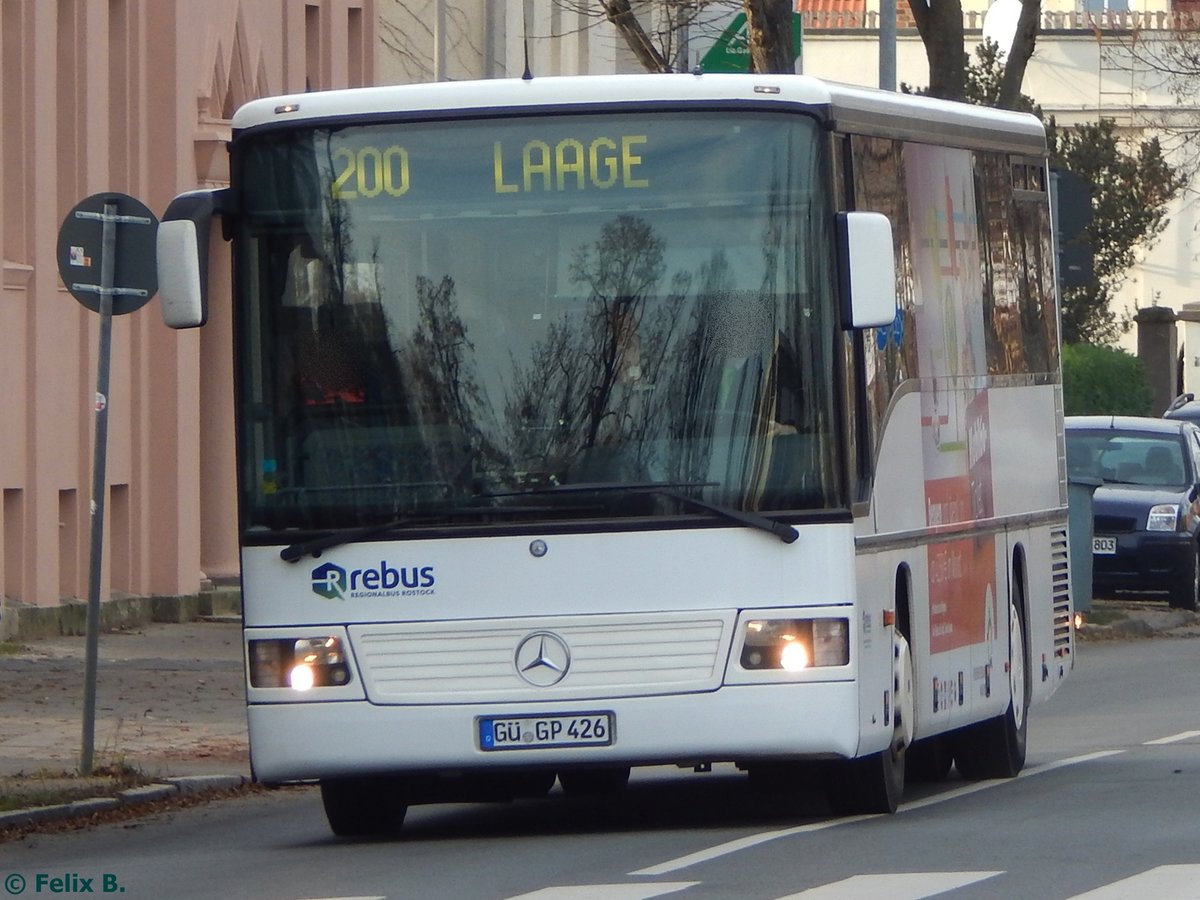 Mercedes Integro von Regionalbus Rostock in G�strow.