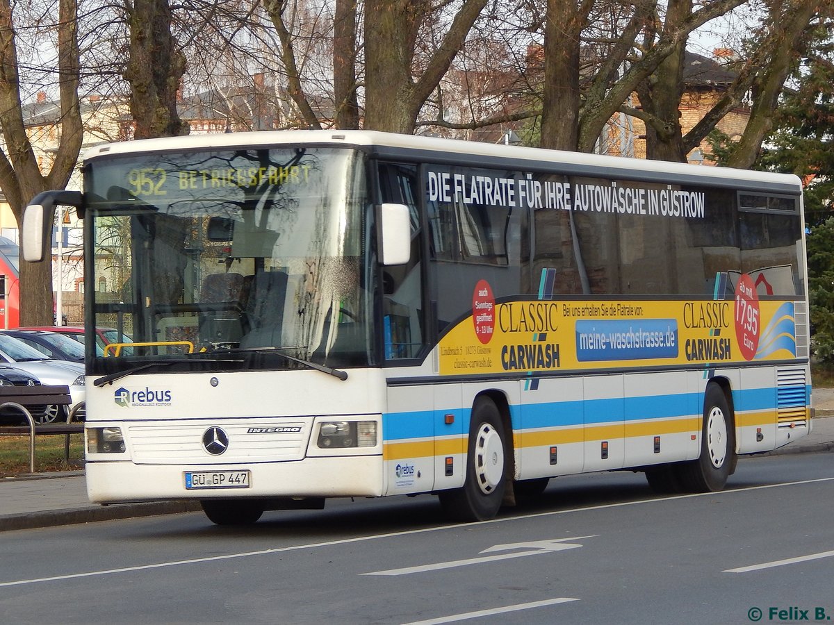 Mercedes Integro von Regionalbus Rostock in G�strow.