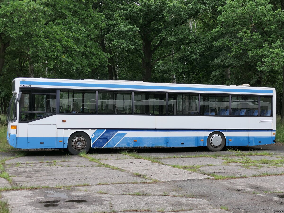 Mercedes O 405 vom Technikmuseum Pütnitz (ex KVG Ribnitz) in Pütnitz.