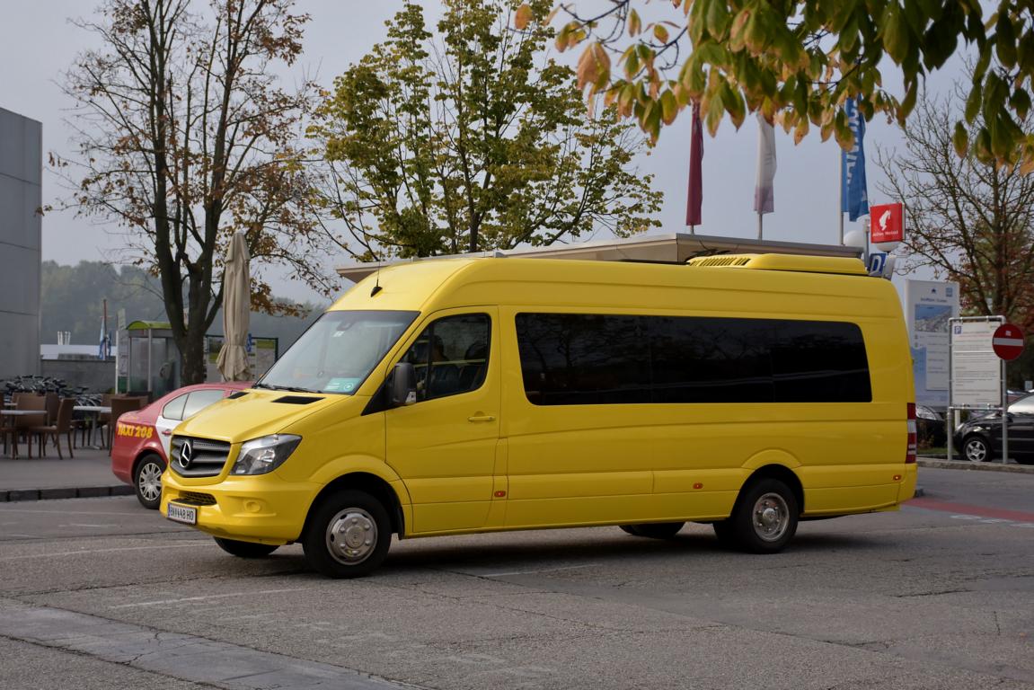 Mercedes Sprinter aus �sterreich 09/2017 in Krems