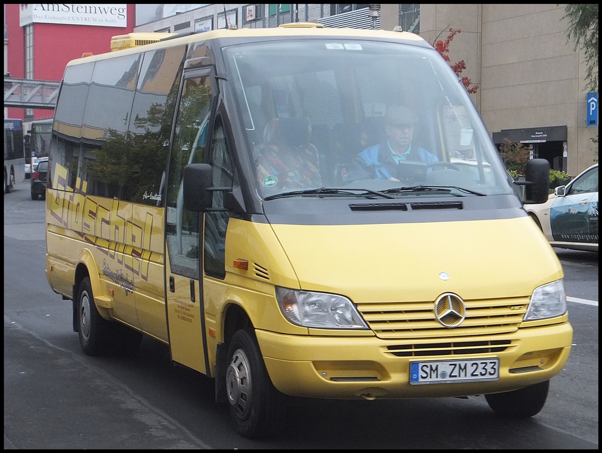 Mercedes Sprinter von Gr�schel aus Deutschland in Suhl.