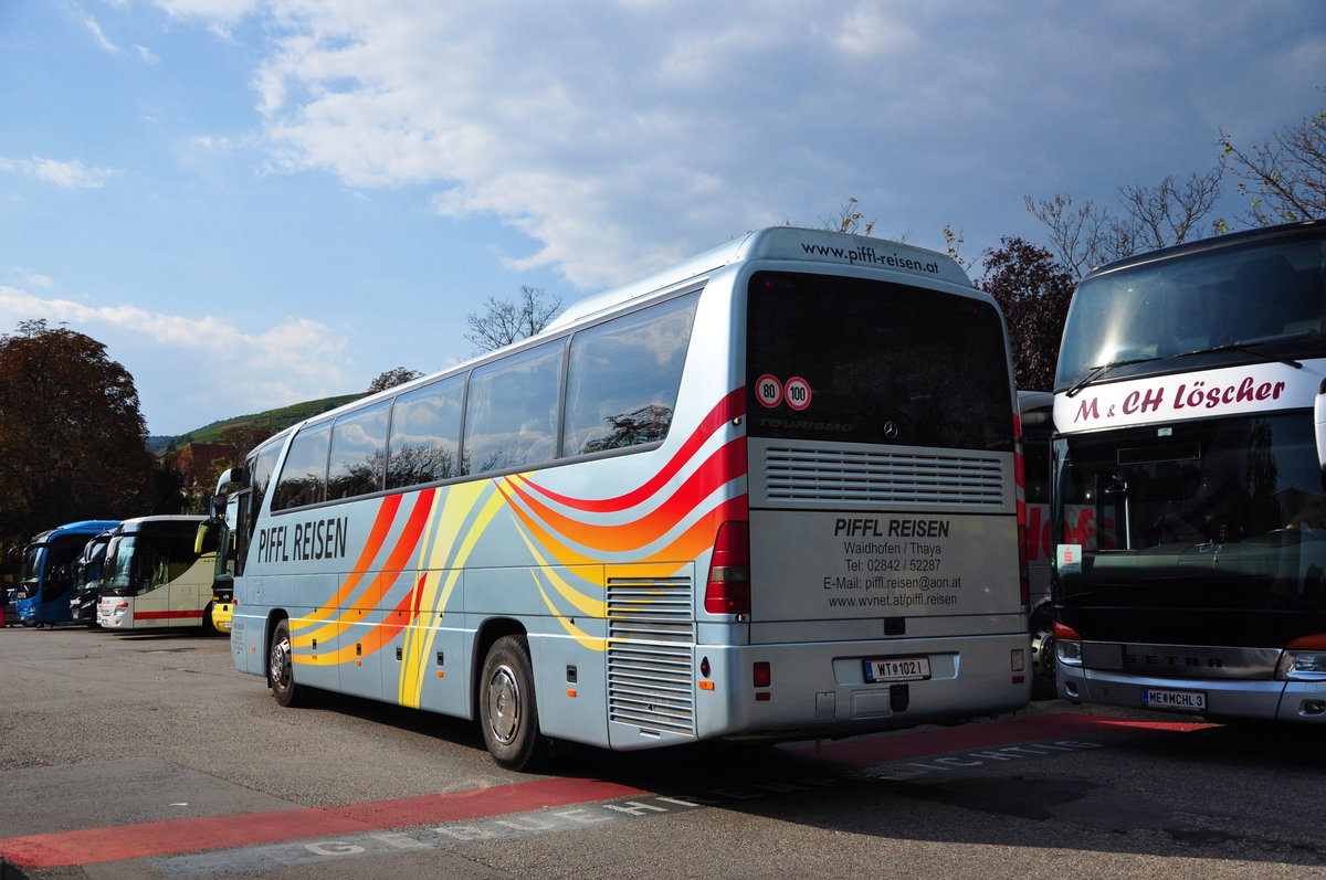 Mercedes Tourismo von Piffl Reisen aus �sterreich in Krems.