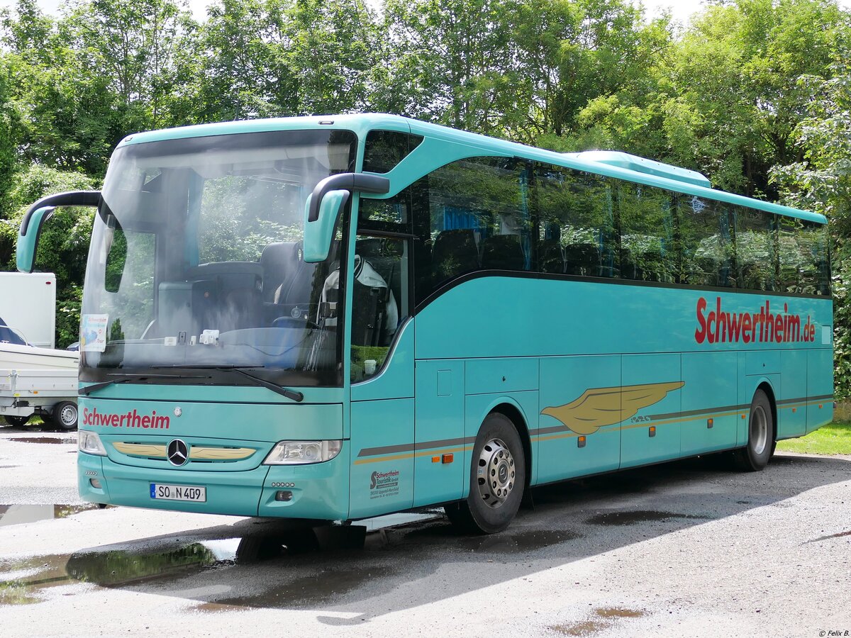 Mercedes Tourismo von Schwertheim aus Deutschland in Binz.