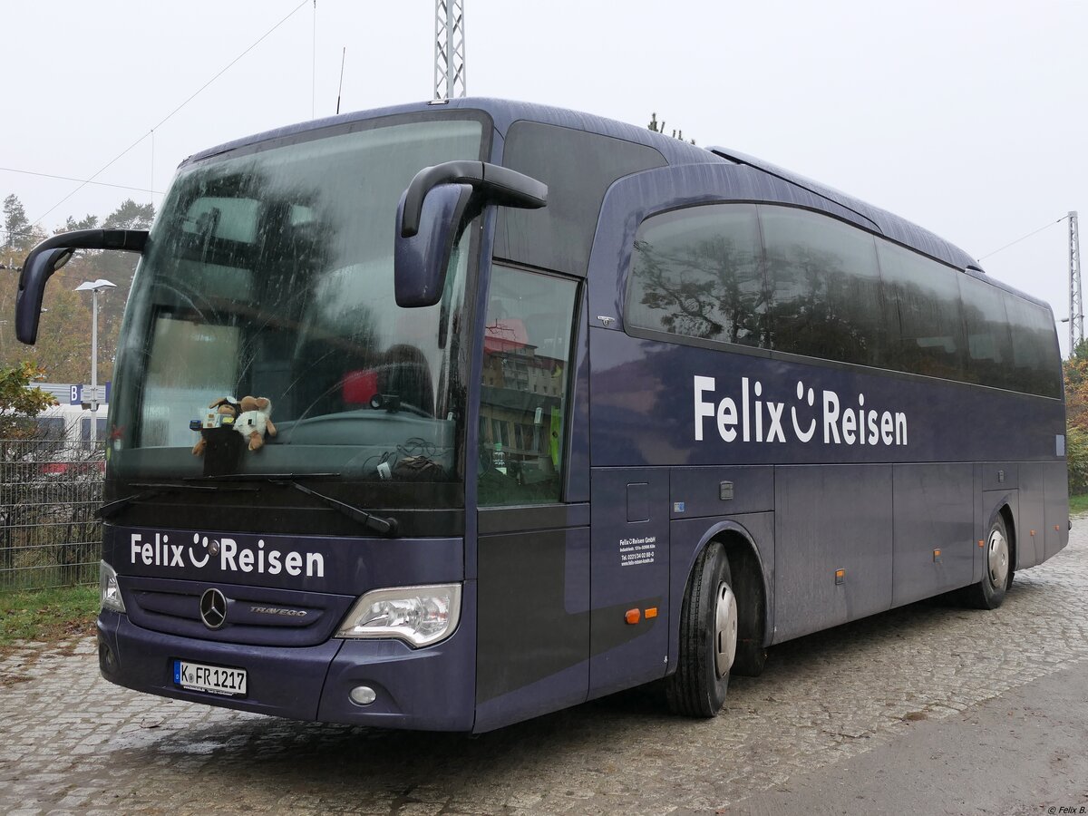 Mercedes Travego von Felix-Reisen aus Deutschland in Binz.