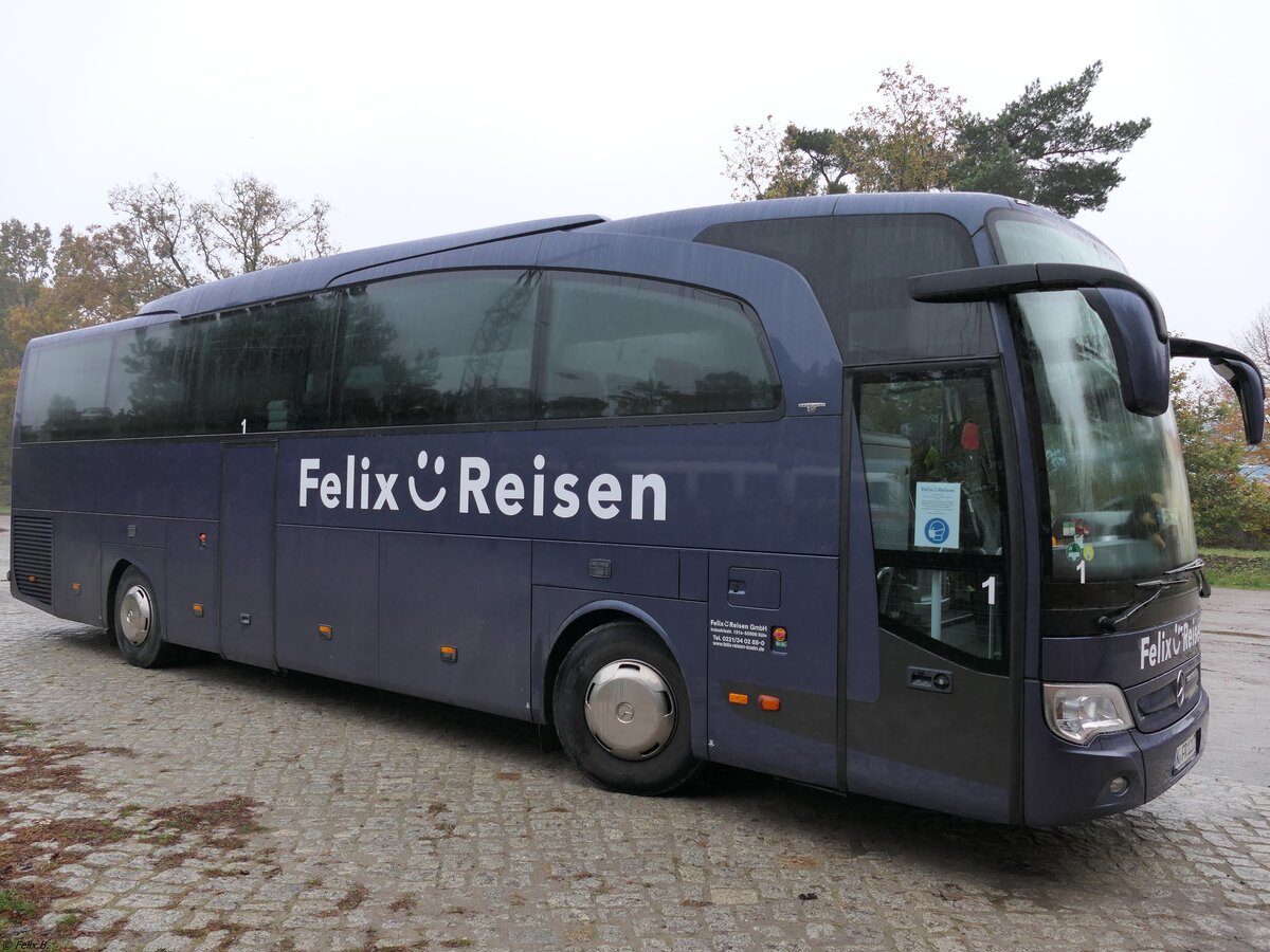 Mercedes Travego von Felix-Reisen aus Deutschland in Binz.