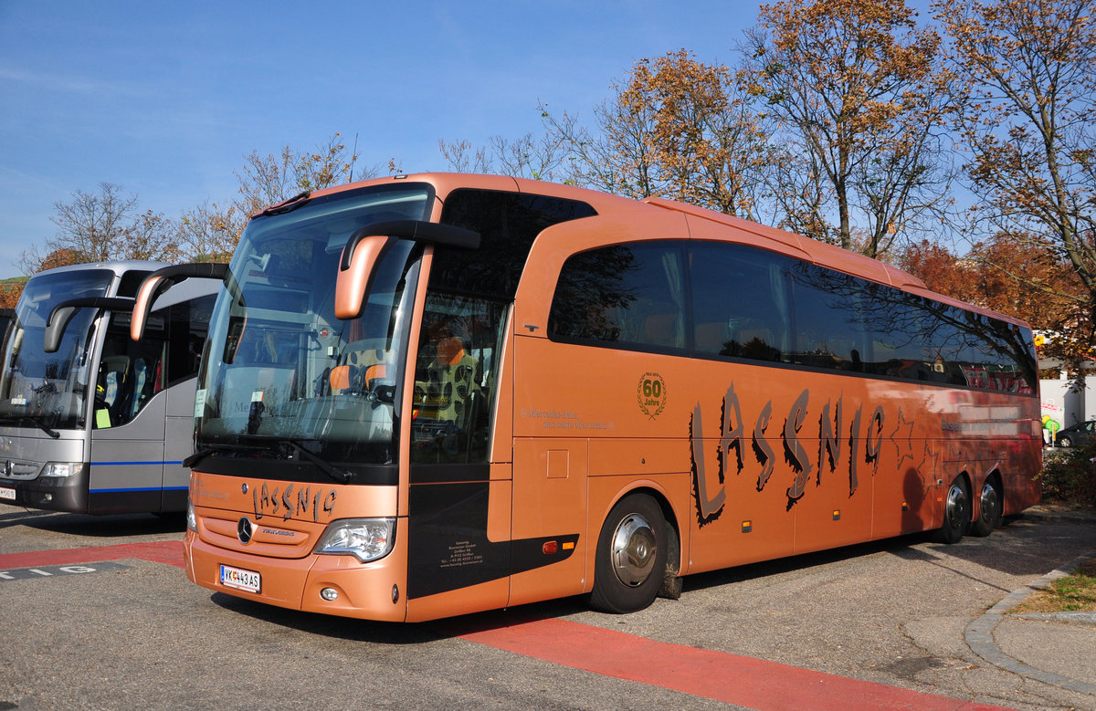 Mercedes Travego von LASSNIG Busreisen aus �sterreich in Krems.