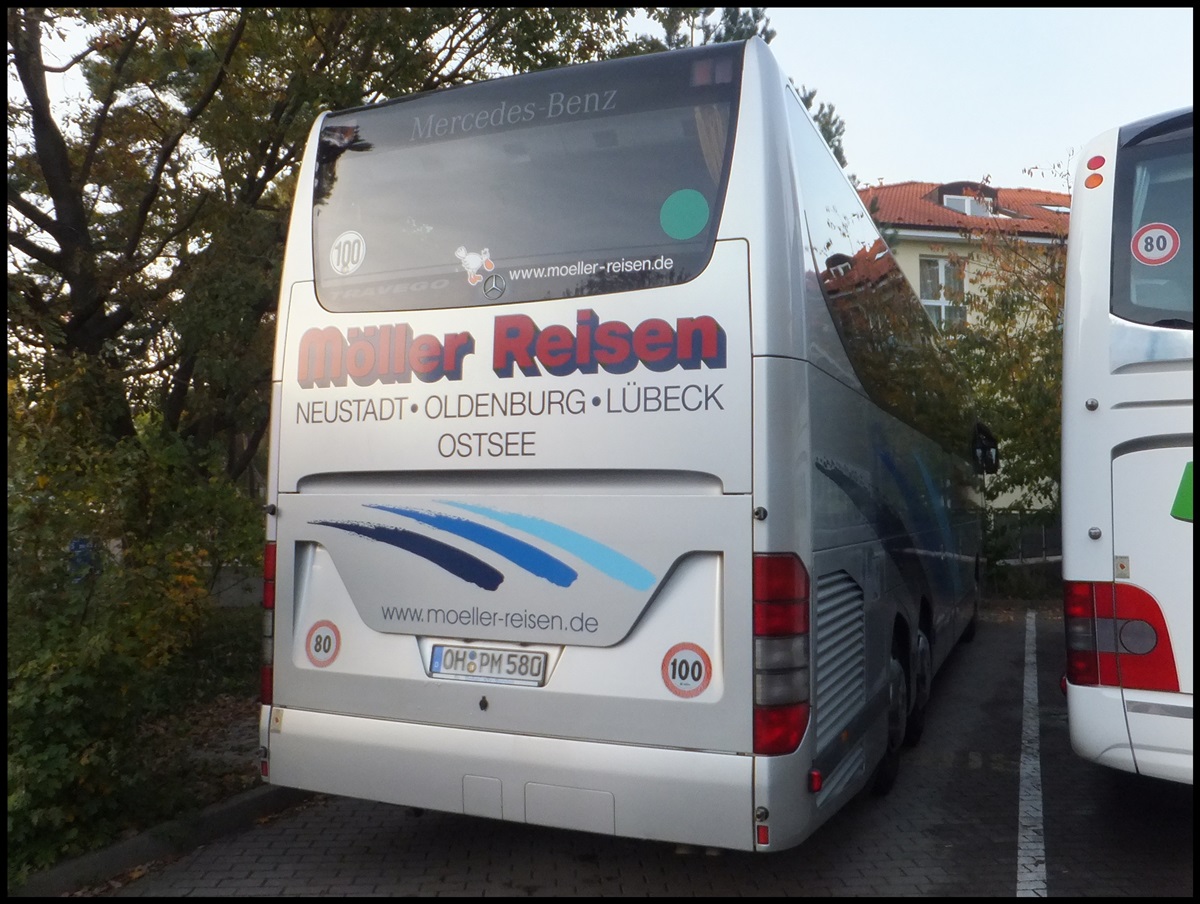 Mercedes Travego von M�ller Reisen aus Deutschland in Binz.