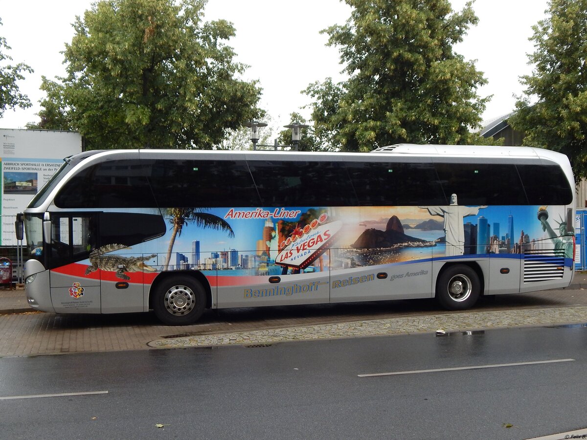 Neoplan Cityliner von Benninghoff aus Deutschland in Neubrandenburg.