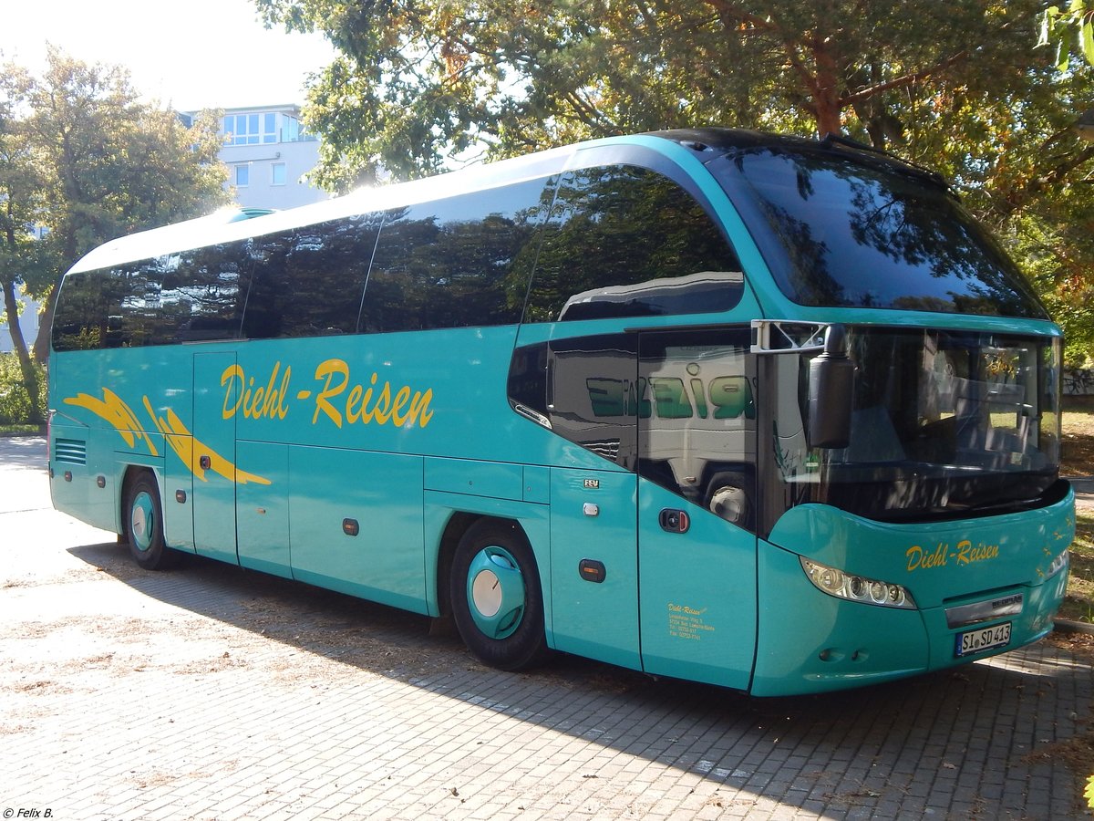 Neoplan Cityliner von Diehl-Reisen aus Deutschland in Binz.
