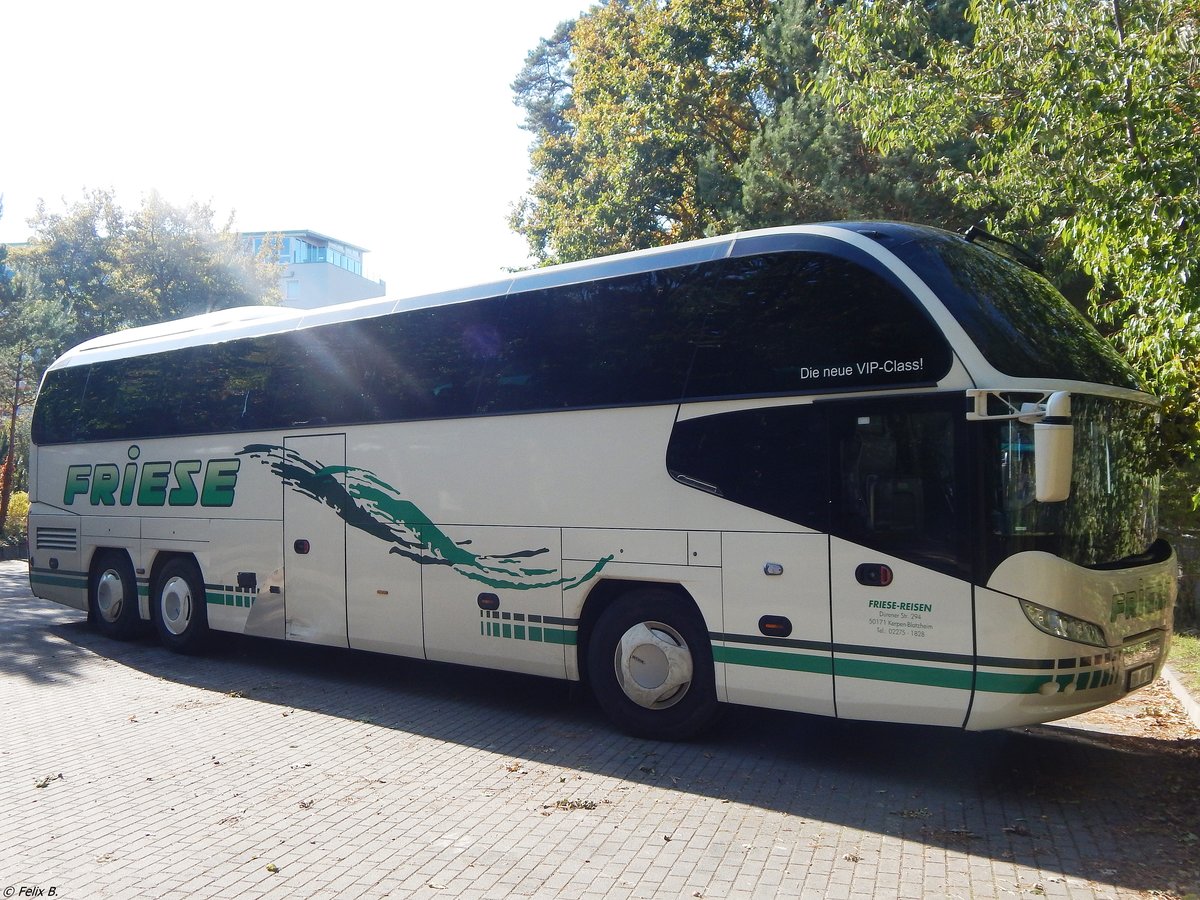 Neoplan Cityliner von Friese-Reisen aus Deutschland in Binz.