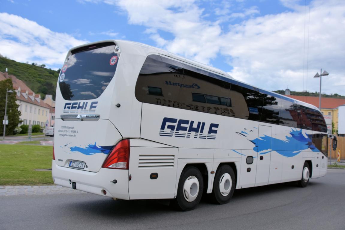 Neoplan Cityliner von GEHLE Reisen aus der BRD in Krems.