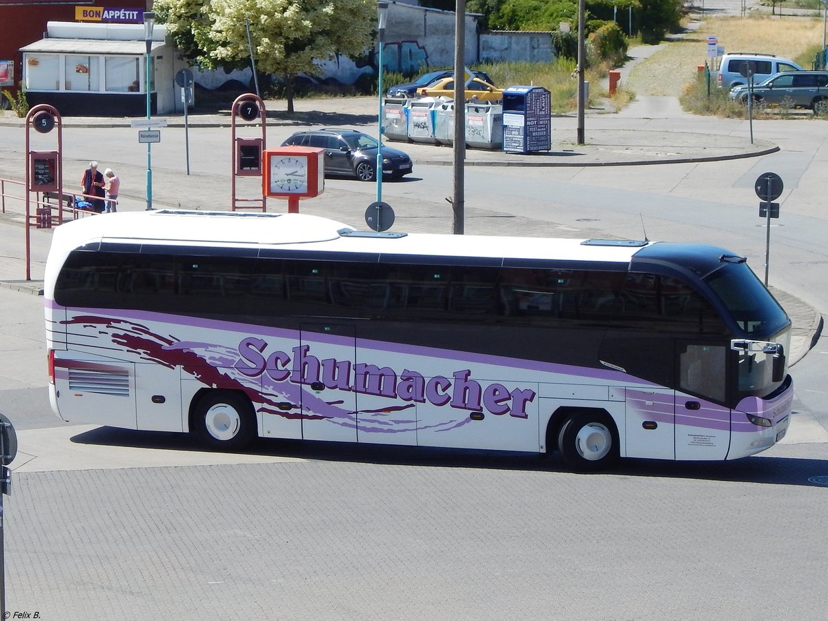 Neoplan Cityliner von Schumacher aus Deutschland in Neubrandenburg. 