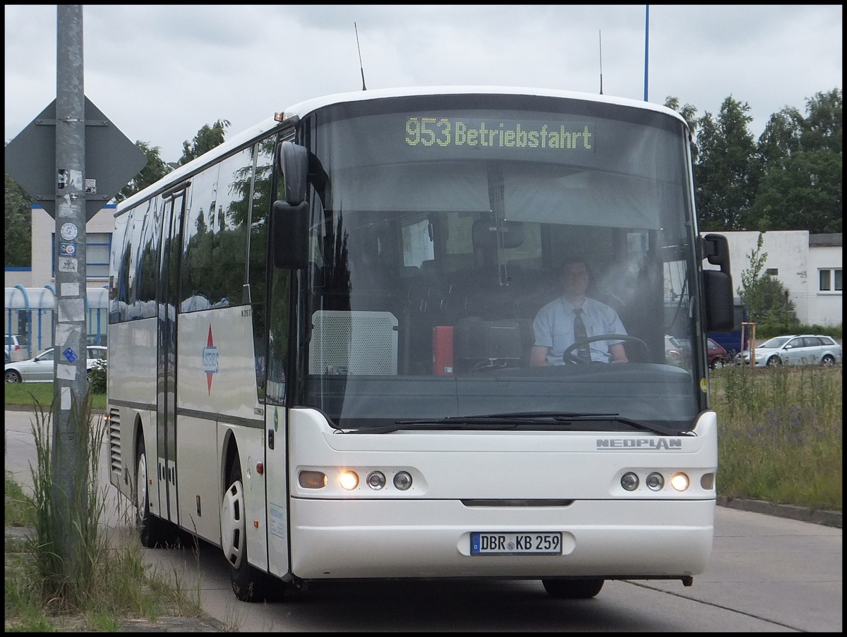 Neoplan Euroliner der K�stenbus GmbH in Rostock.