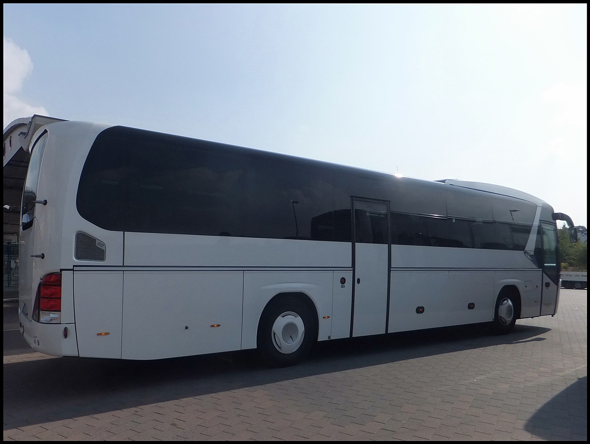 Neoplan Jetliner aus M�nchen zum Test bei der RPNV in Bergen.