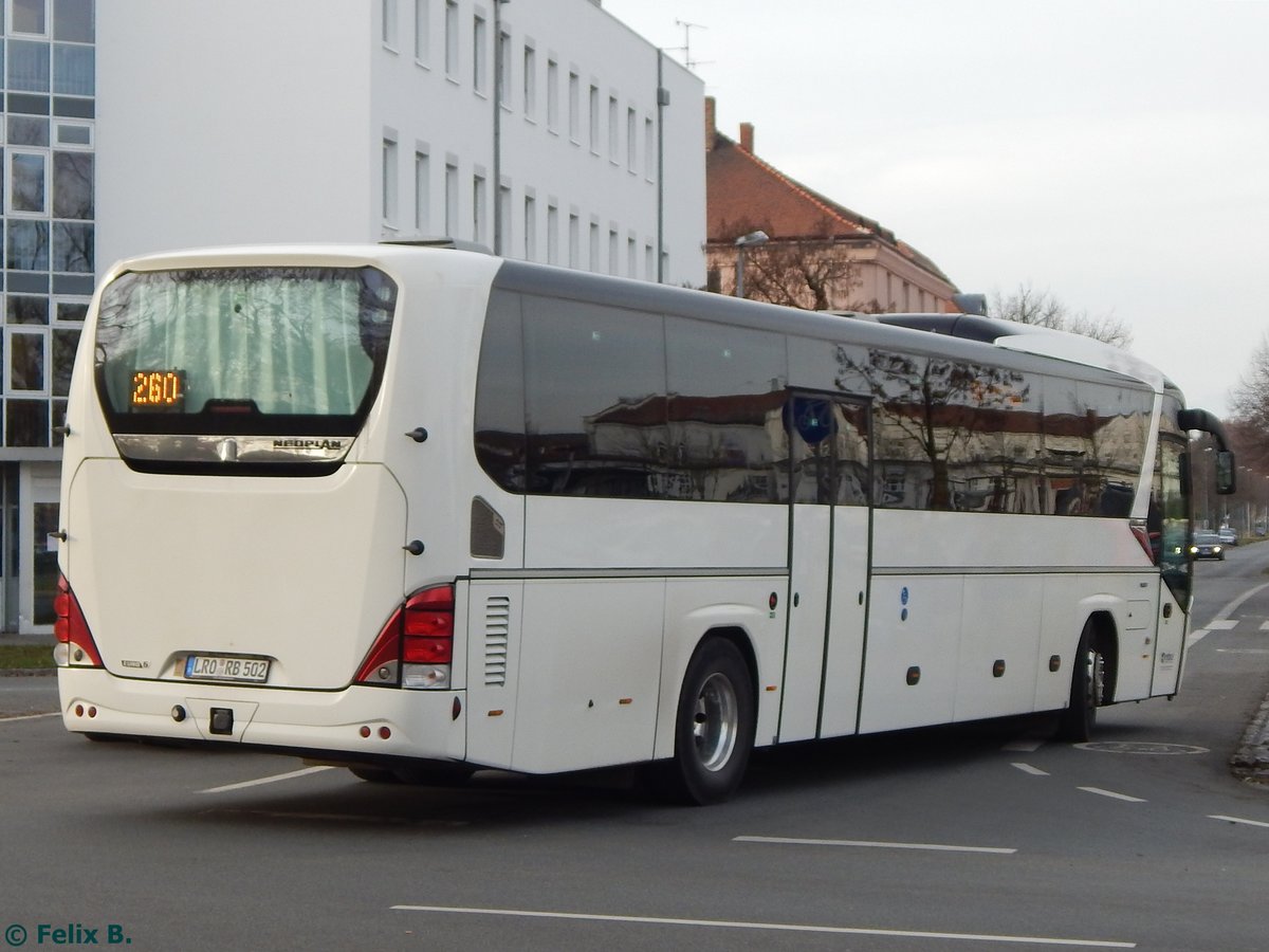 Neoplan Jetliner von Regionalbus Rostock in G�strow.