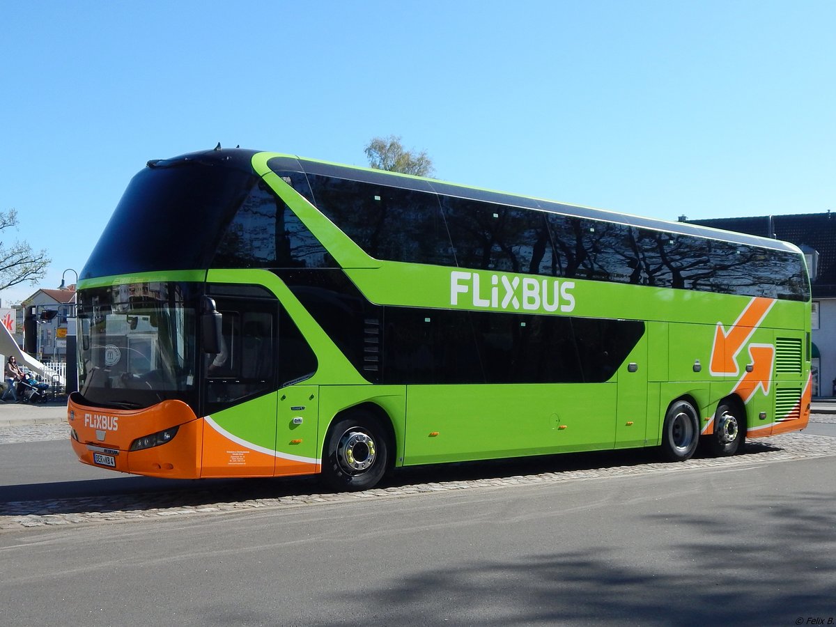 Neoplan Skyliner von FlixBus/Karsten Brust aus Deutschland in Binz. 