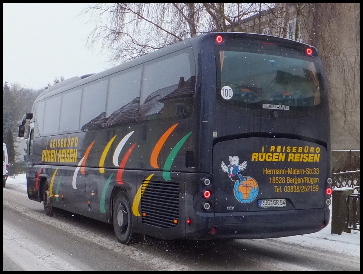Neoplan Tourliner von R�gen Reisen aus Deutschland in Bergen. 
