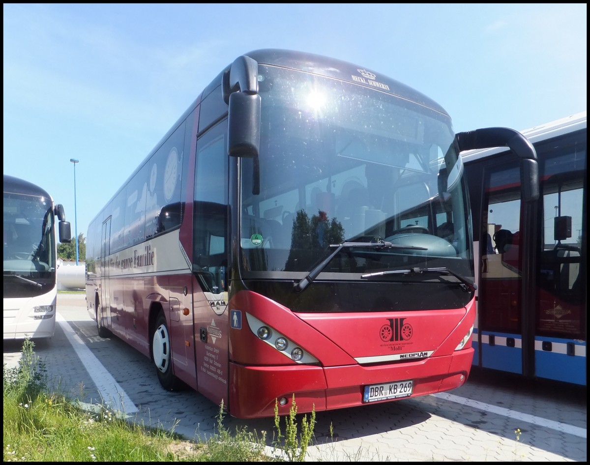 Neoplan Trendliner der K�stenbus GmbH in Rostock.