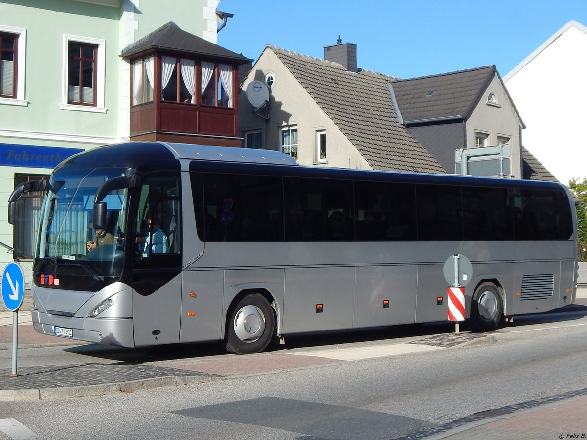 Neoplan Trendliner von Regionalverkehr Dresden in Sassnitz.