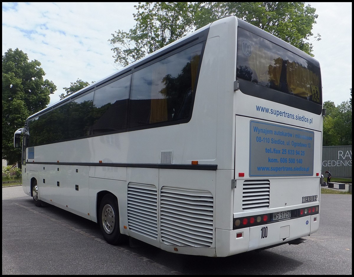 Renault Iliade von Super Trans aus Polen in Ravensbr�ck.