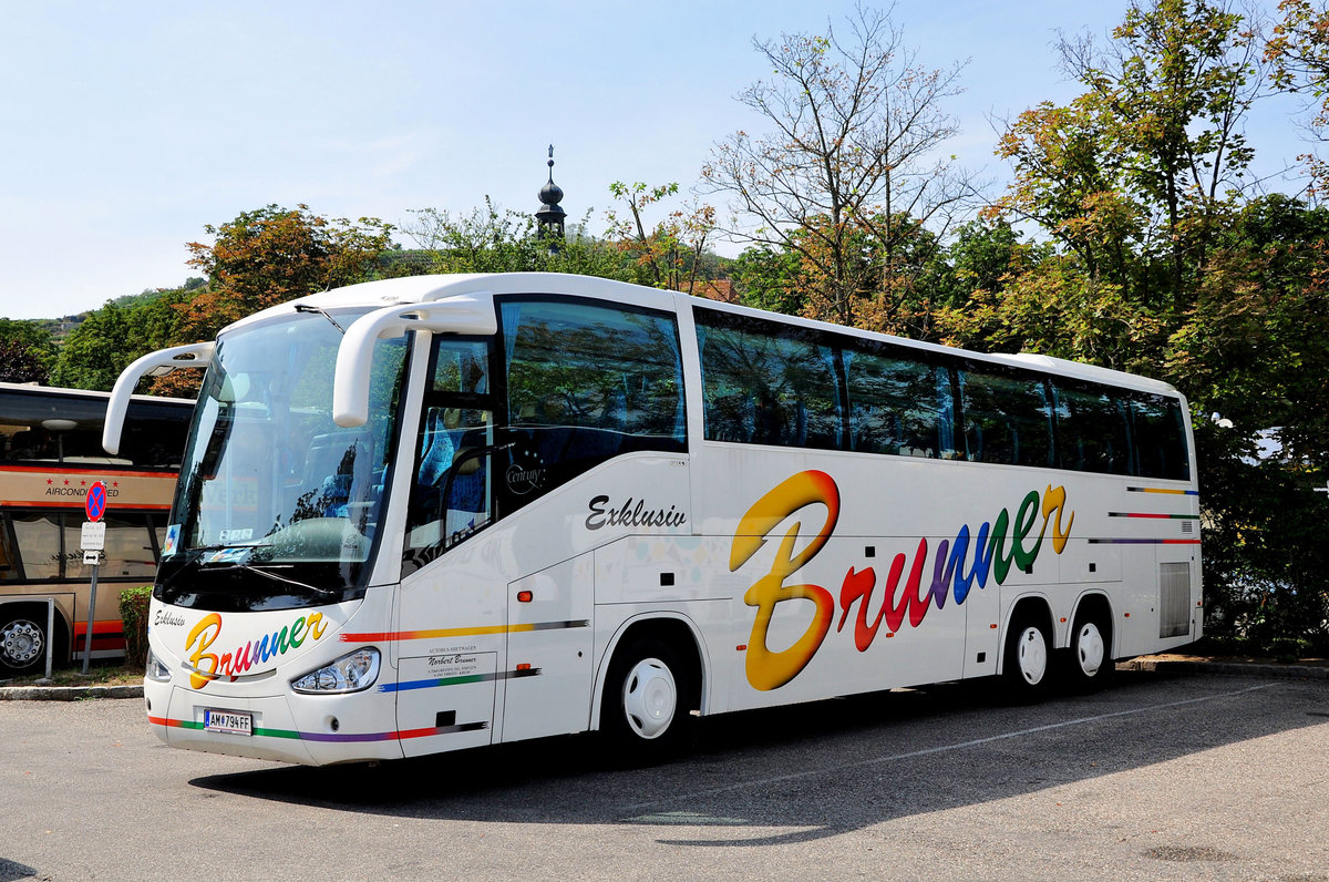 Scania Irizar von Brunner Reisen aus �sterreich in Krems.