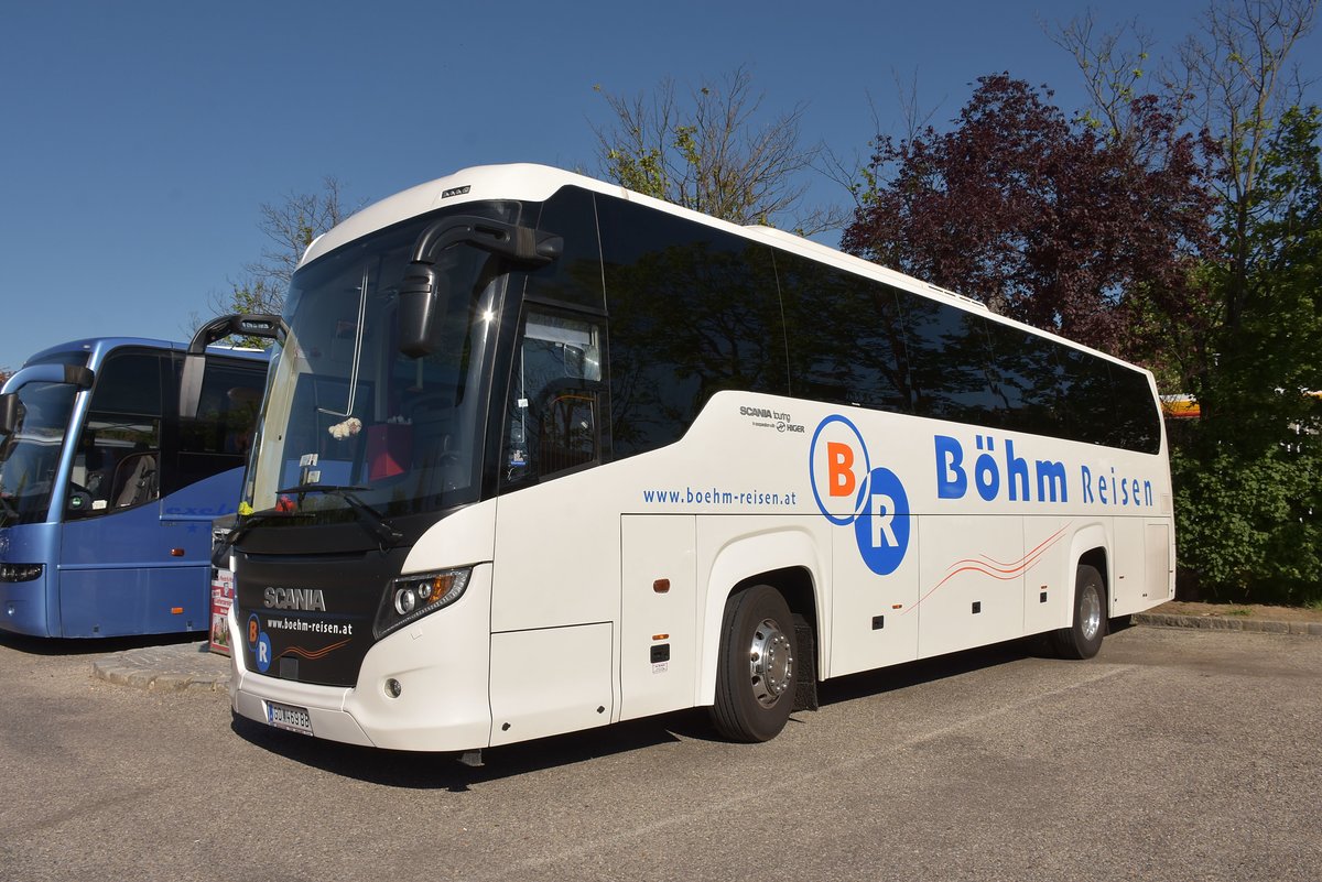 SCANIA Touring in cooperation with HIGER von B�HM Reisen aus �sterreich im Mai 2018 in Krems.