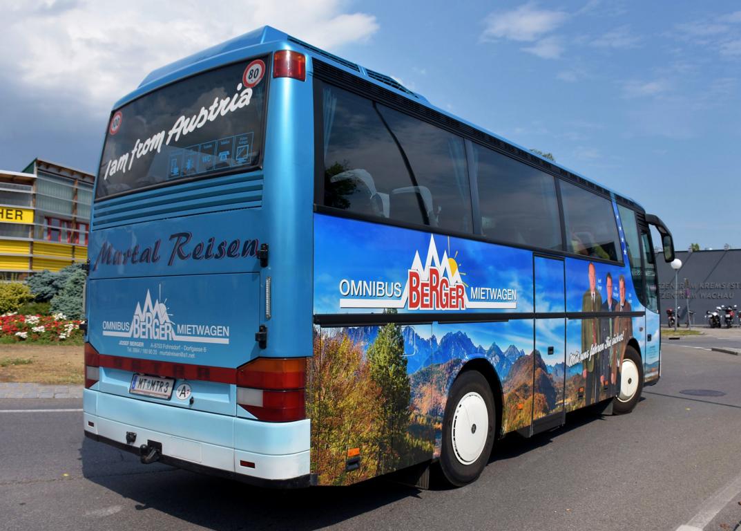 Setra 300er-Serie von Josef Berger Reisen aus �sterreich 2017 in Krems.