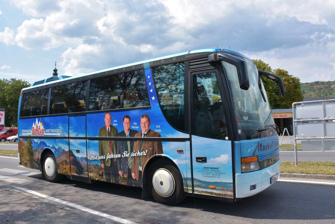 Setra 300er-Serie von Josef Berger Reisen aus �sterreich 2017 in Krems.