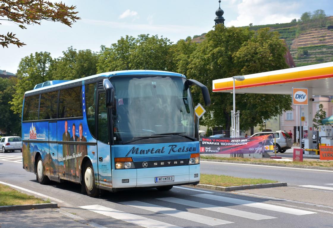 Setra 300er-Serie von Josef Berger Reisen aus �sterreich 2017 in Krems.