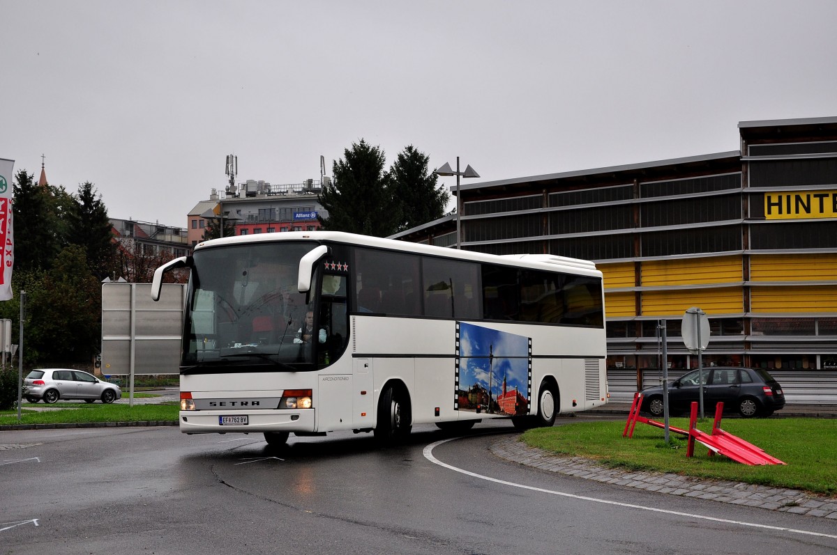 Setra 315 GT-HD aus Eferding/Ober�sterreich am 13.9.2014 in Krems gesehen.
