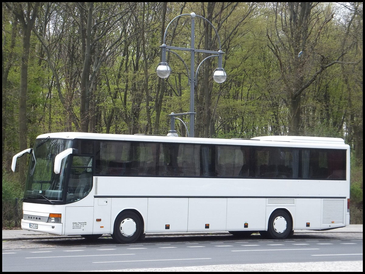 Setra 315 GT-HD von G�rke Touristik aus Deutschland in Berlin.