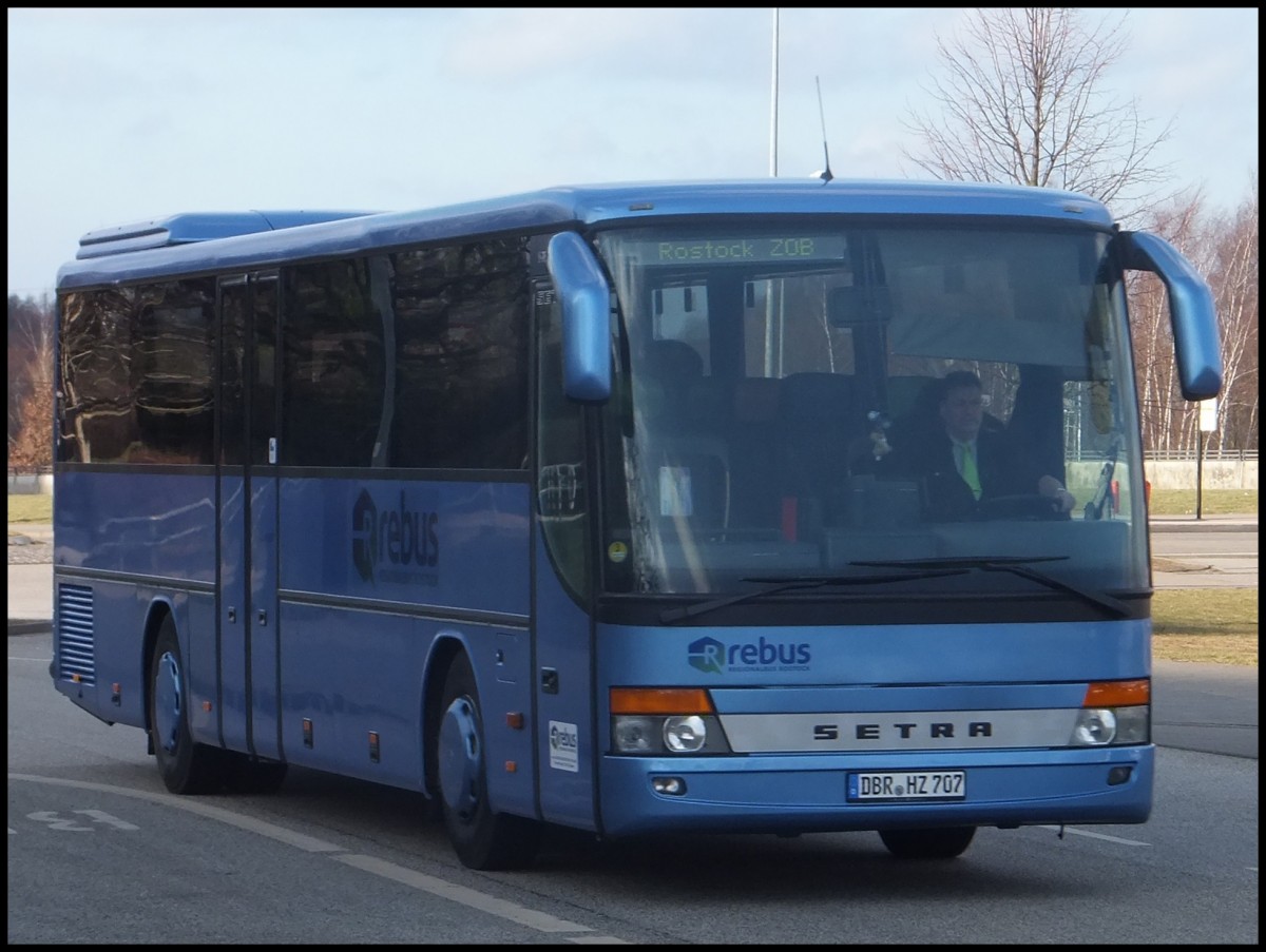 Setra 315 GT von Regionalbus Rostock in Rostock.