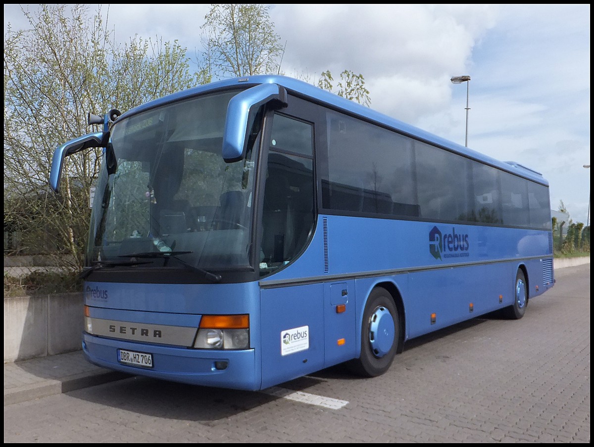 Setra 315 GT von Regionalbus Rostock in Rostock.