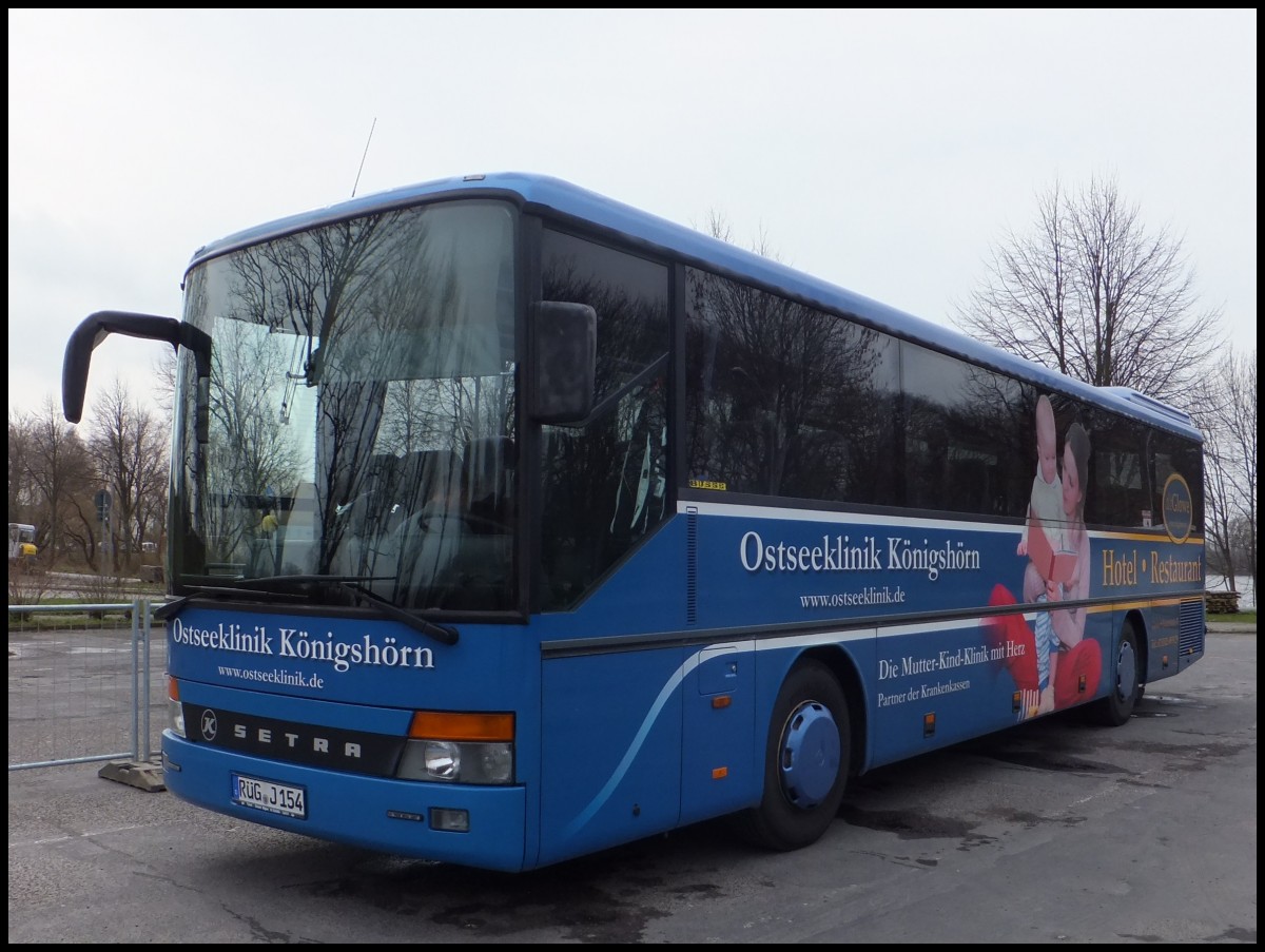 Setra 315 H der Ostseeklinik K�nigsh�rn in Stralsund.