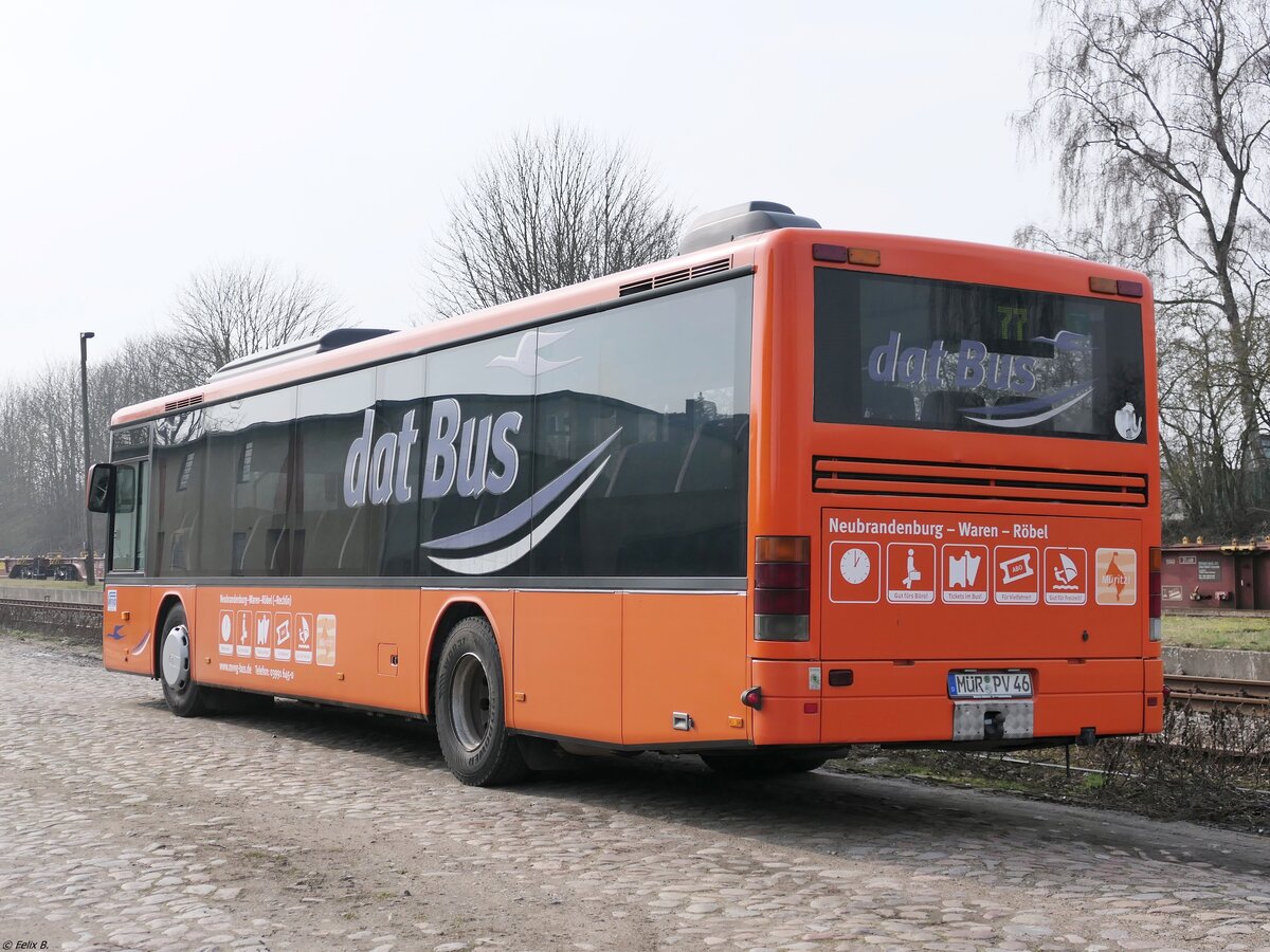 Setra 315 NF der MVVG in Plau am See.