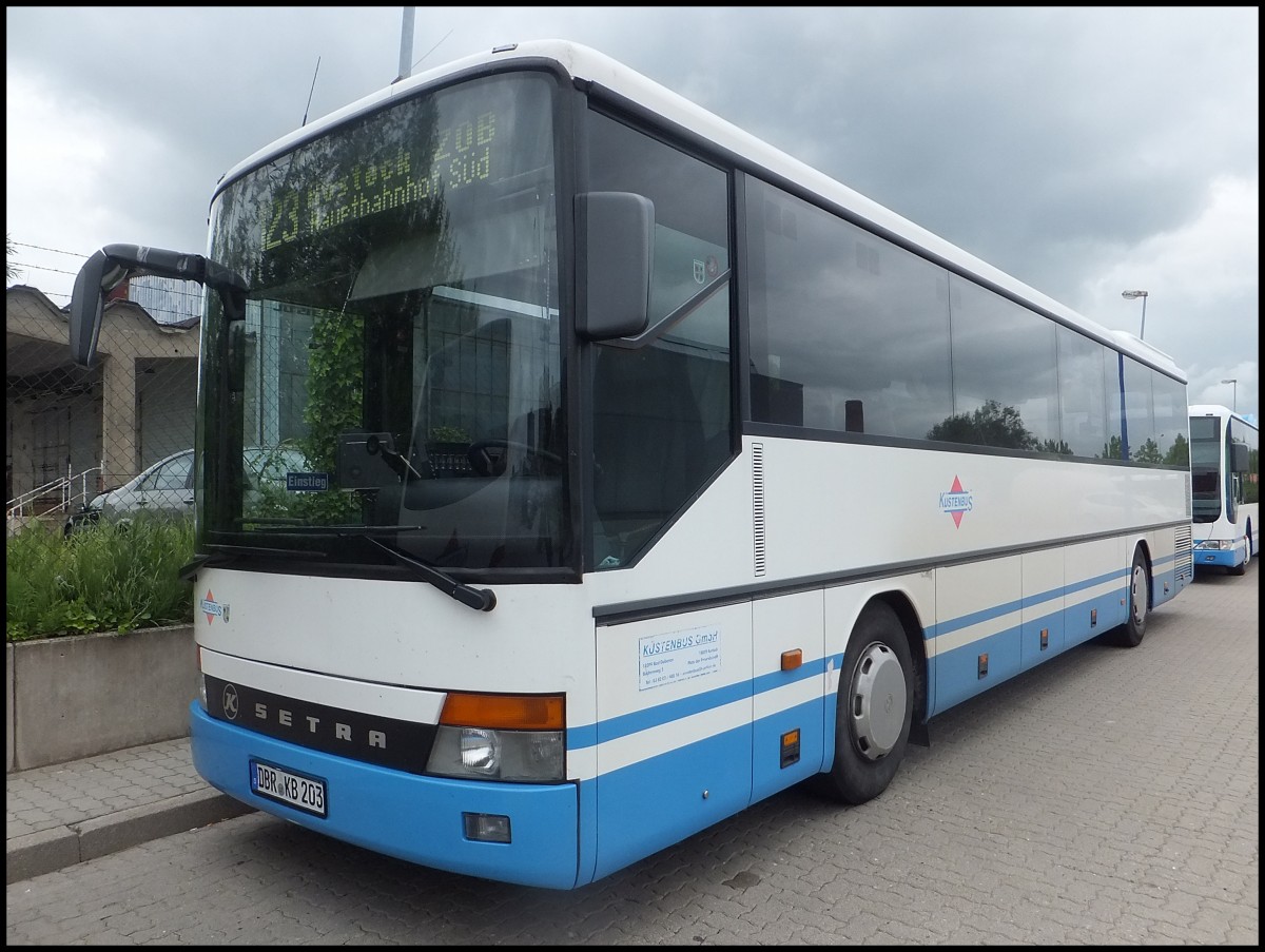 Setra 315 UL der K�stenbus GmbH in Rostock.