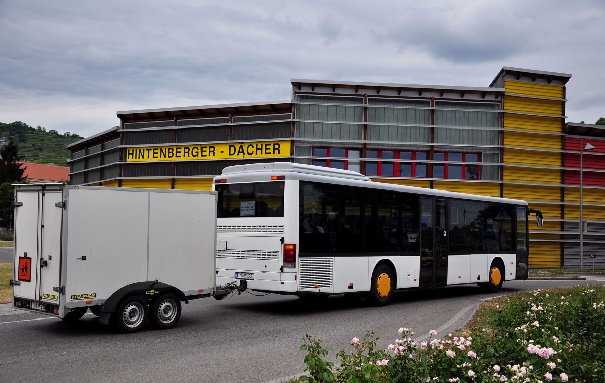 Setra 315 UL von Rudi Flor aus Tulln/Nieder�sterreich im Juni 2015 in Krems unterwegs.