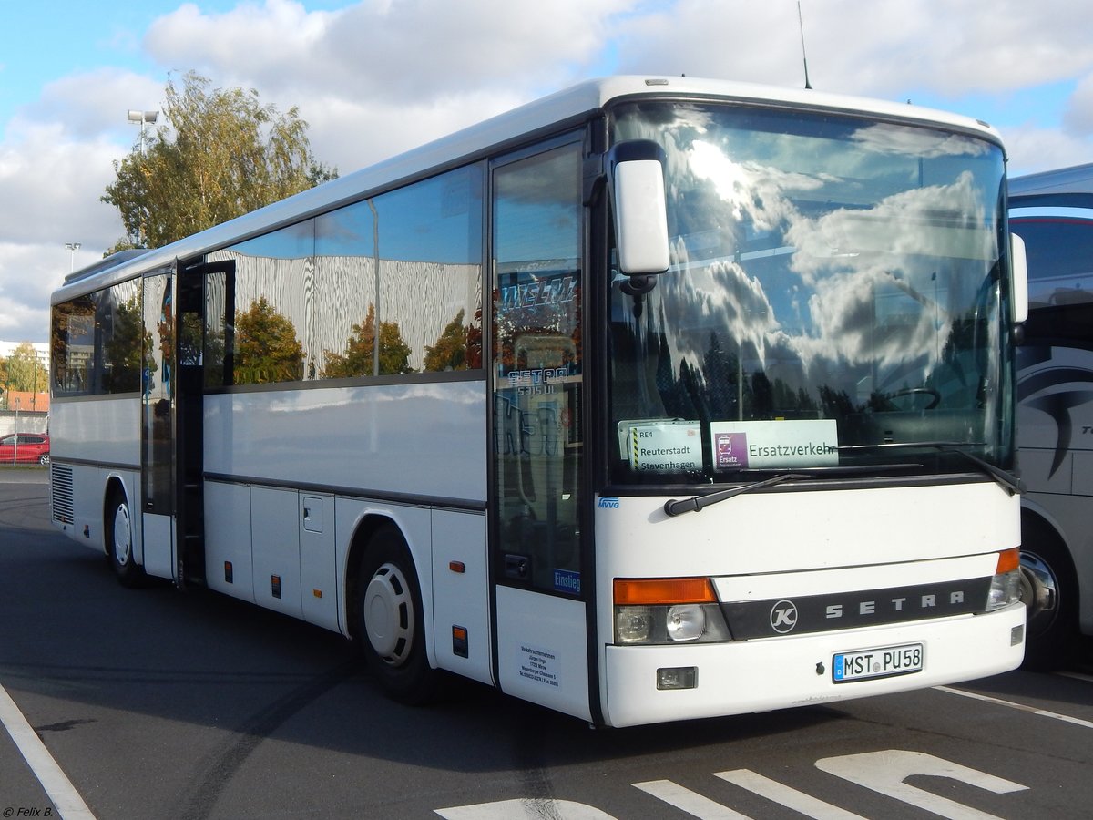 Setra 315 UL von Unger aus Deutschland in Neubrandenburg.