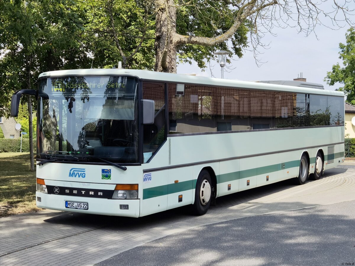Setra 319 UL der MVVG in Neverin.
