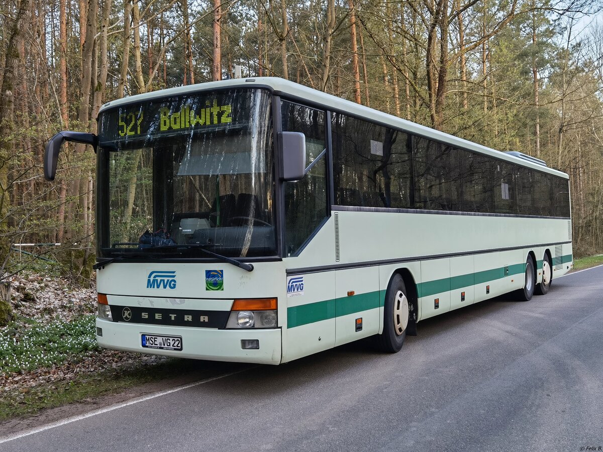 Setra 319 UL der MVVG vor Godenswege.
