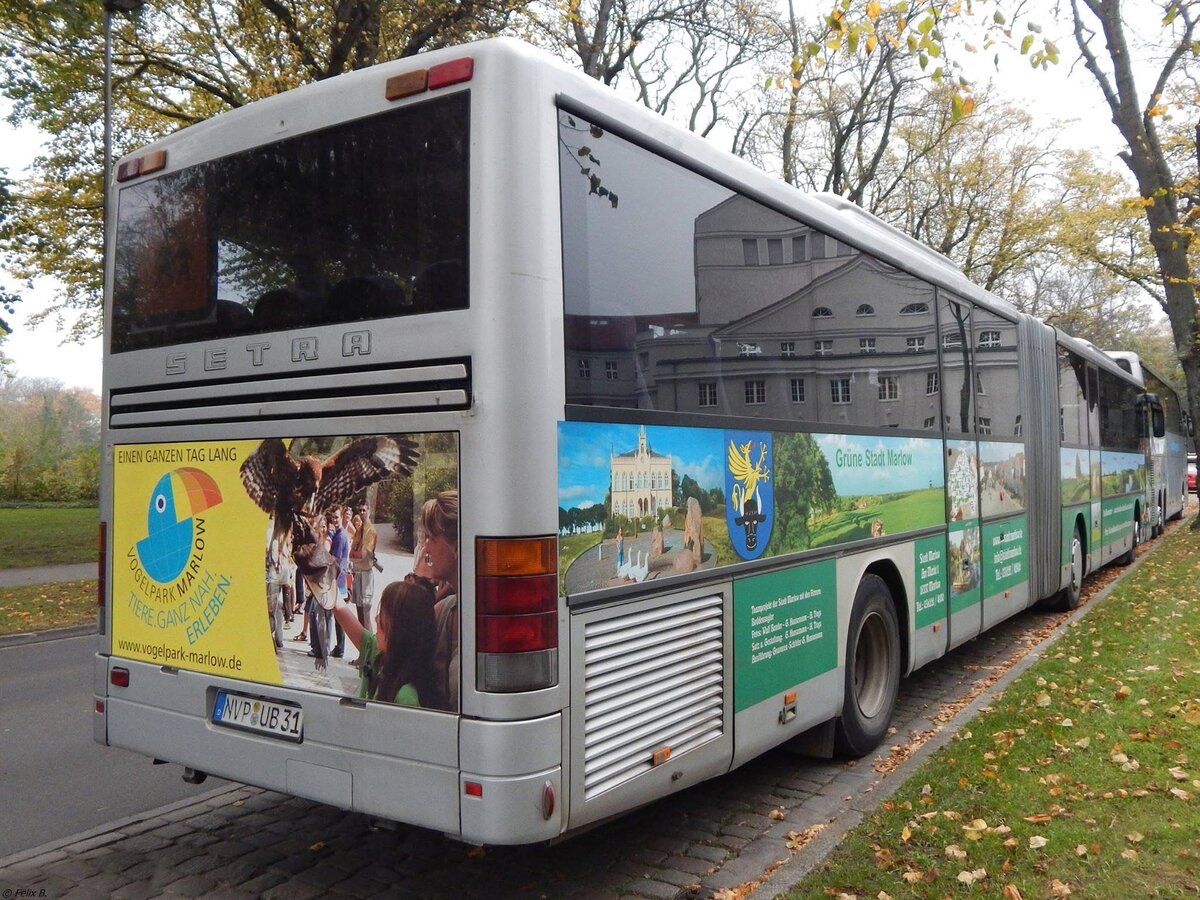Setra 321 UL von Boddensegler aus Deutschland in Stralsund.