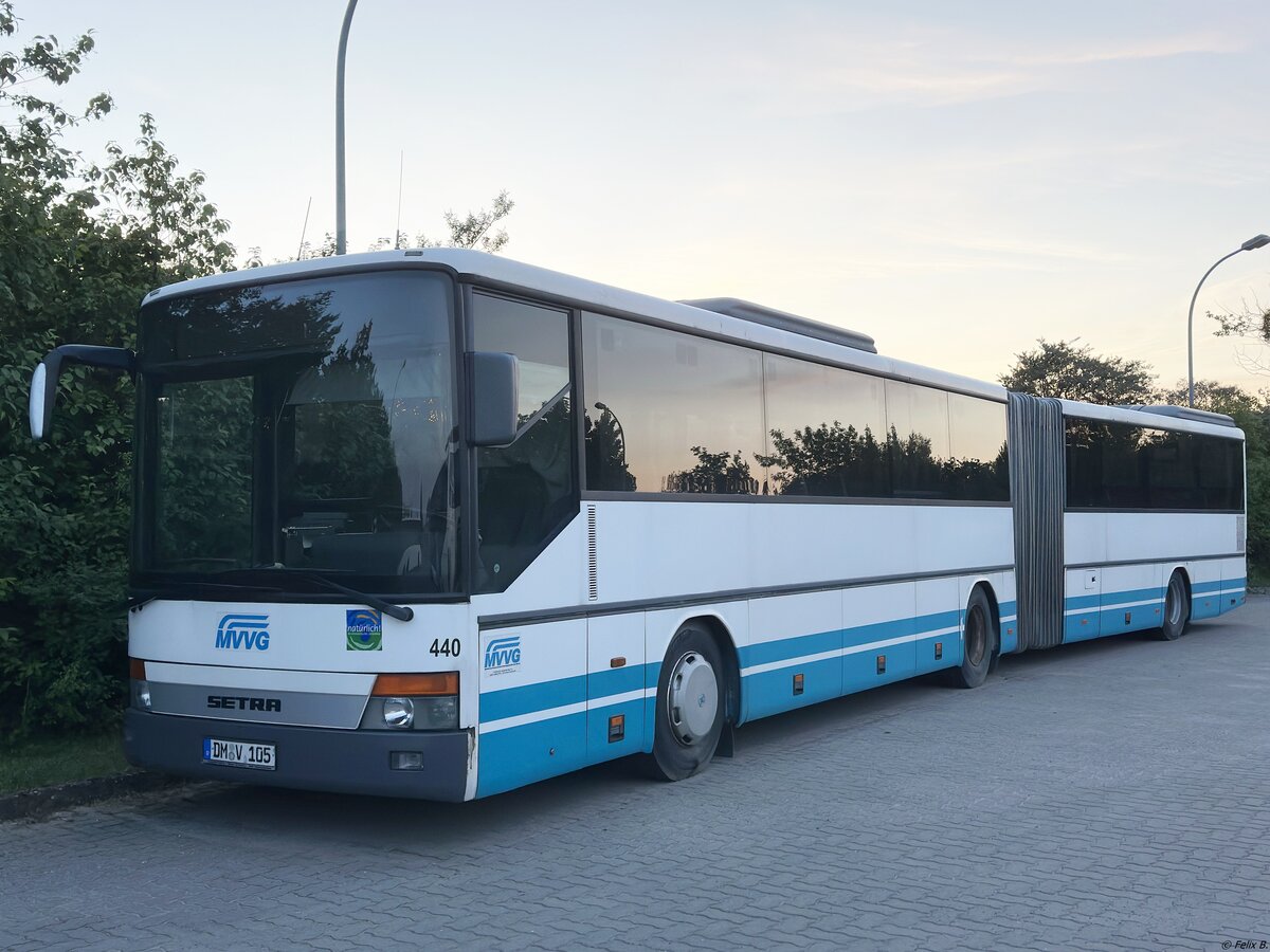 Setra 321 UL der MVVG in Waren.