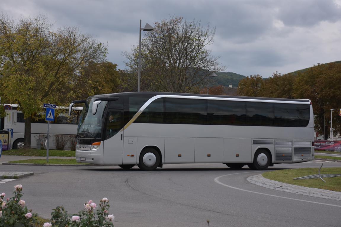 Setra 400er-Serie aus �sterreich 09/2017 in Krems.