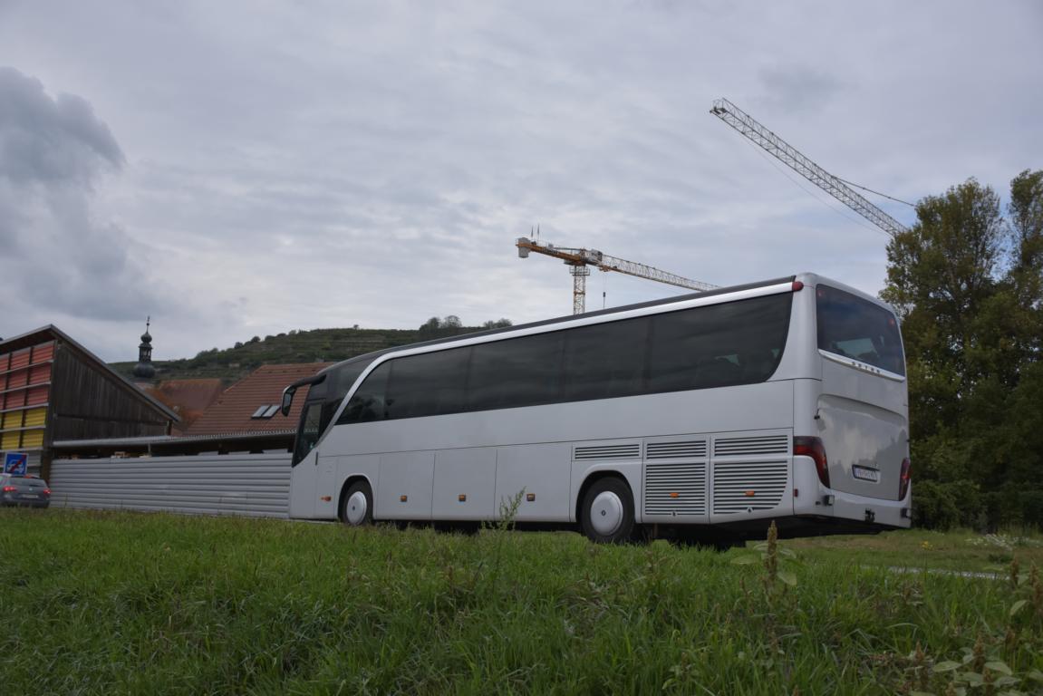Setra 400er-Serie aus �sterreich 09/2017 in Krems.